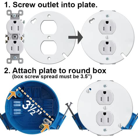 round junction box cover for outlet|round receptacle outlet cover plates.